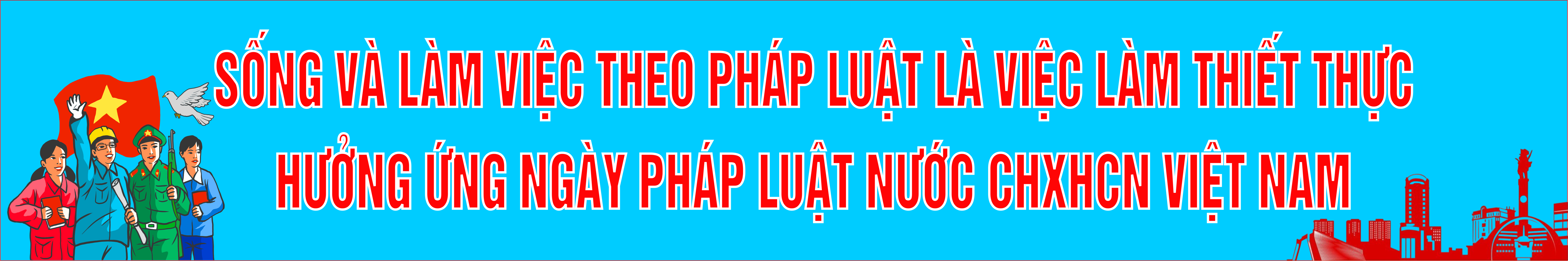 Hưởng ứng ngày pháp luật nước Cộng hòa xã hội chủ 